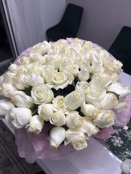 55роза свежие 12000тг