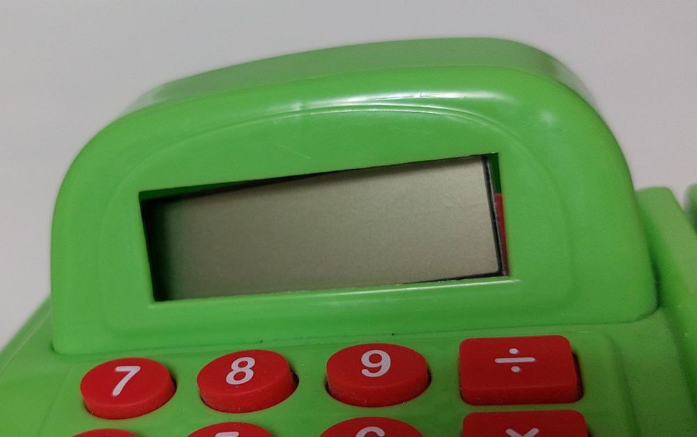 Игрушечный кассовый аппарат