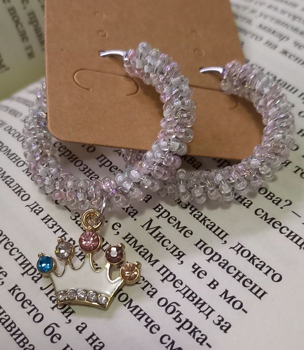 Обеци ръчна изработка