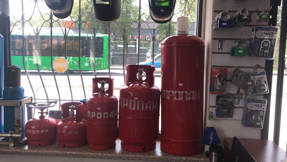 Пропановые баллоны 5.12,27,50 литровые