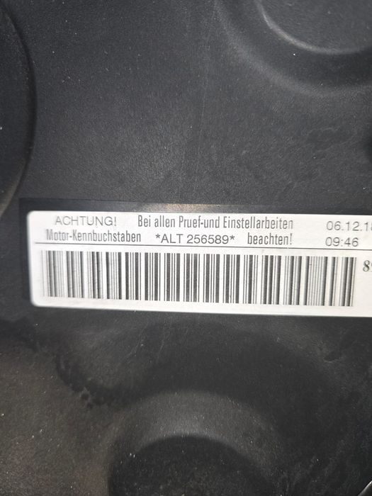 Двигатель с Ауди  А4 в6 ALT