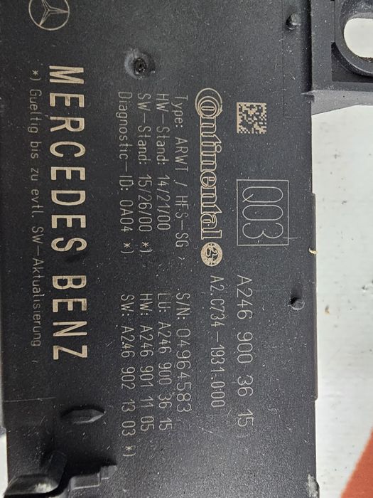 Modul deschidere haion Mercedes CLA GLA BClass A Class cod A2469003615