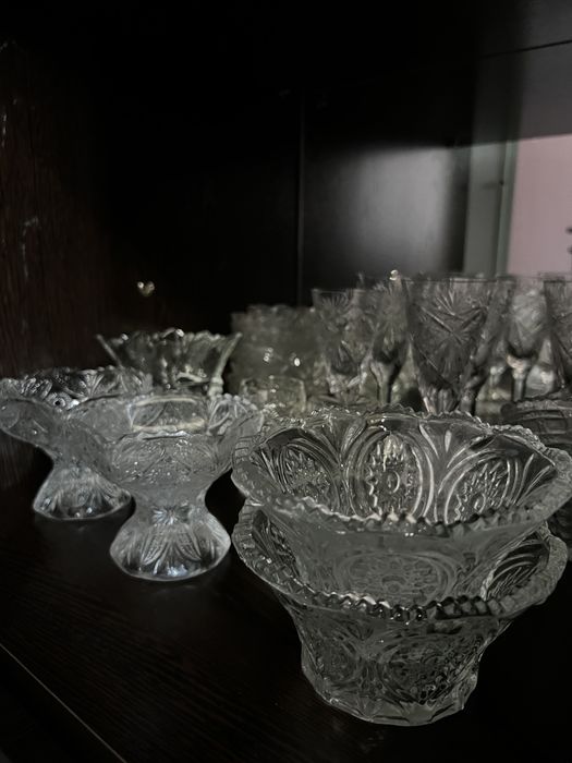 Хрустальные  вазы
