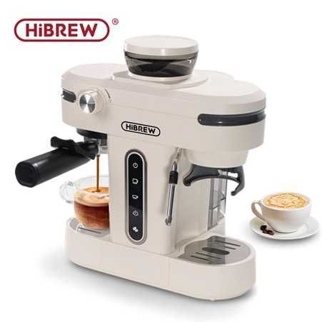 Еспресо машина с кафе на зърна HiBREW H14