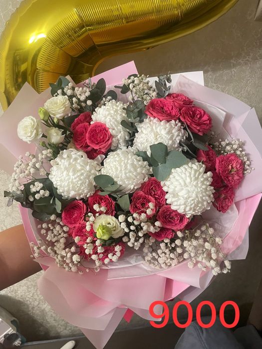 Срочно цена договорная!Букет цветов свежие розы