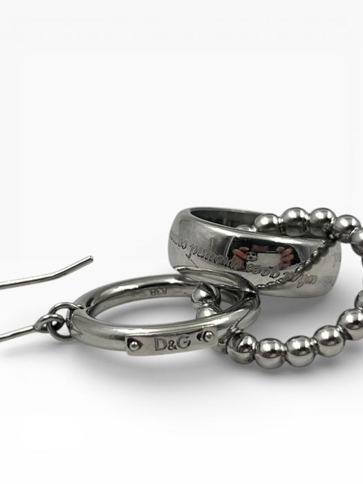 Dolce&Gabbana комплект обеци и пръстен