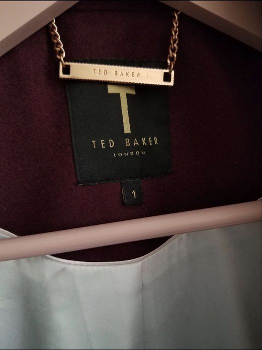 Бордо палто на Ted Baker , размер С/1