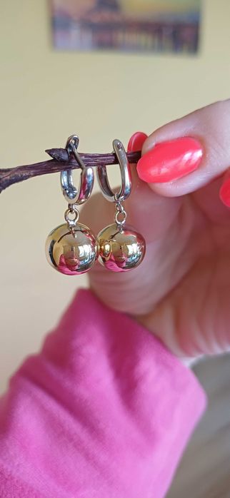 Златни обеци ТОПКИ