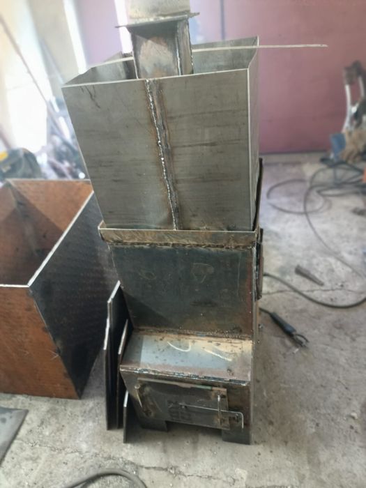 Продам Печь для бани бак нержавейка