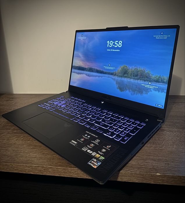 Laptop Gaming ASUS TUF A17 RTX 4050 6Gb Ryzen 7 4,7GHz 16RAM 512Gb Nou