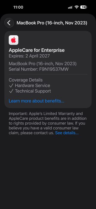 MacBook Pro 16" M3 PRO 12-CPU, 18-GPU, 18GB RAM, 512GB SSD В ГАРАНЦИЯ — миниатюра 8