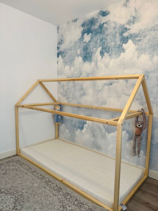 Pat tip Montessori + saltea – stare excelentă