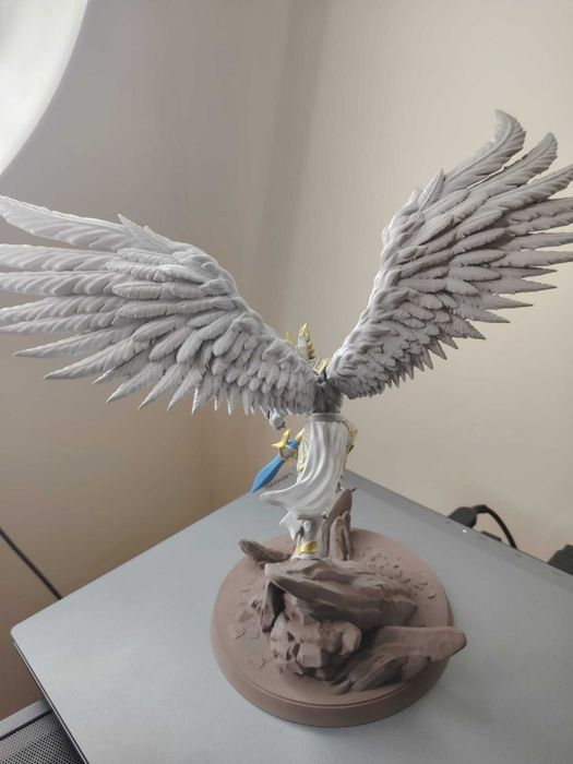 Figurina inger printata 3D, ideala pentru decor, colectie sau cadou