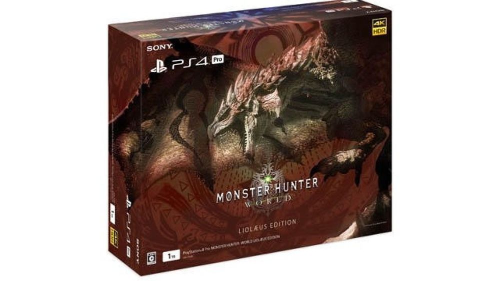 Playstation 4 PRO. { 4K } HDR. 1.TB  { MONSTER HUNTER } Limited.