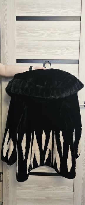 Шуба мутон женская