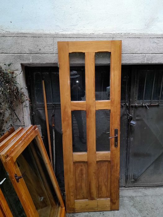 Uși brad și stejar