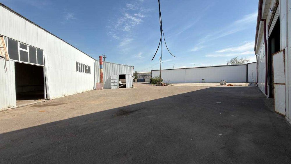 Пром зона, склад 08га бектемир водник, частично не сдается