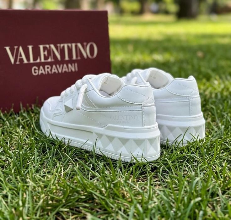 Adidasi Valentino Garavani Alb - Produs Full Box