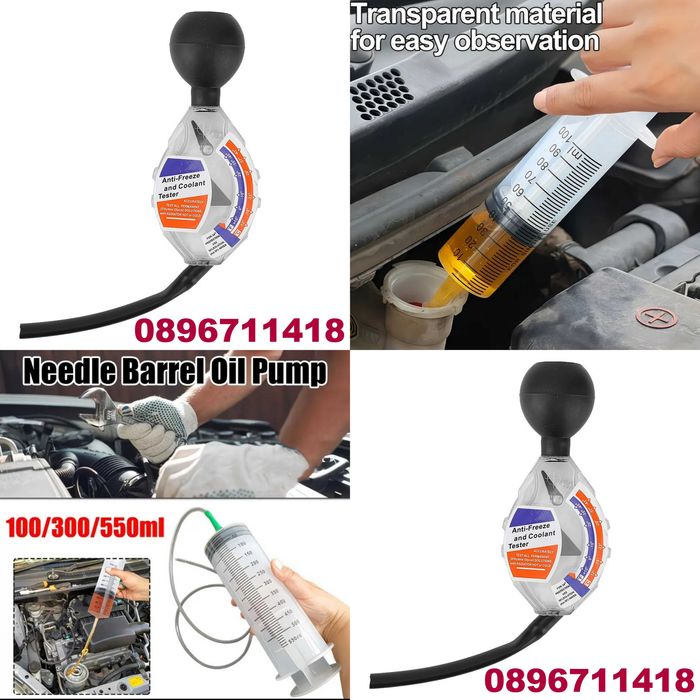 Тестер-спринцовка за антифриз за кола-бус-джип-ван-мини ван-автомобил