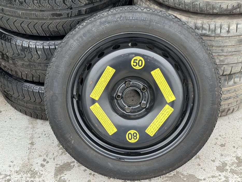 Оригинална Резервна гума/патерица 19” Audi 5x112