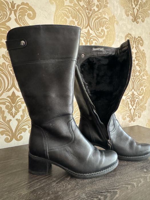 Сапоги военные женские