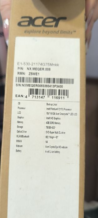 Продам ноутбук Acer