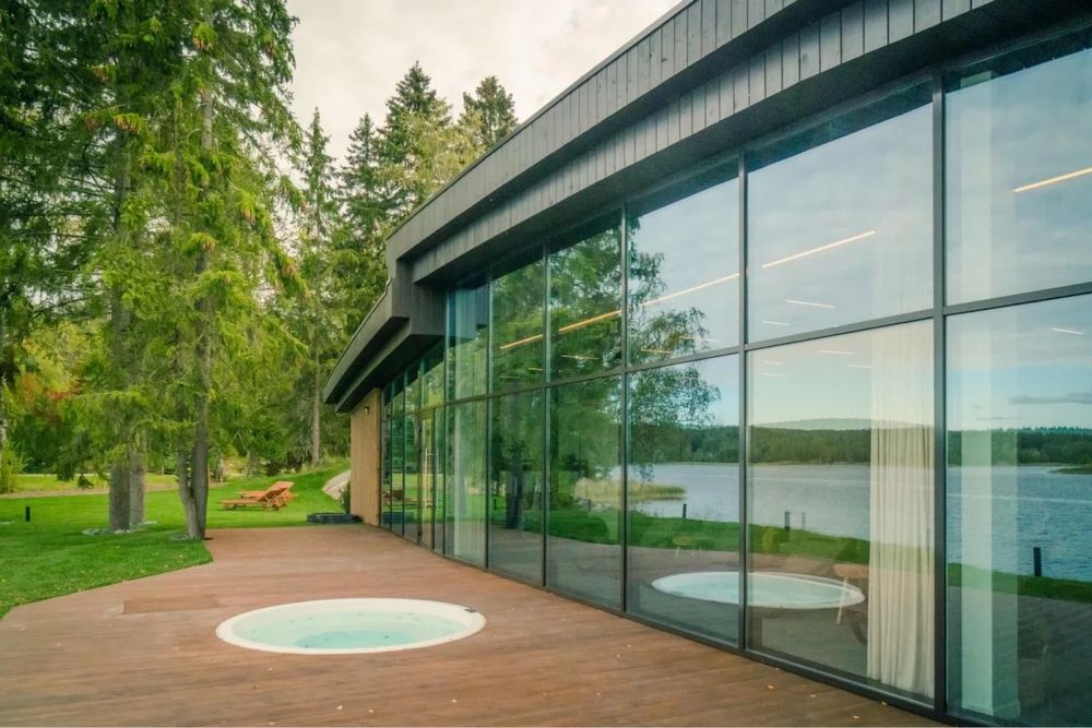 Панорамное витражное остекление под ключ