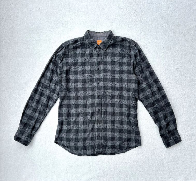 Мъжка риза Hugo Boss Orange - размер L, КАТО НОВА