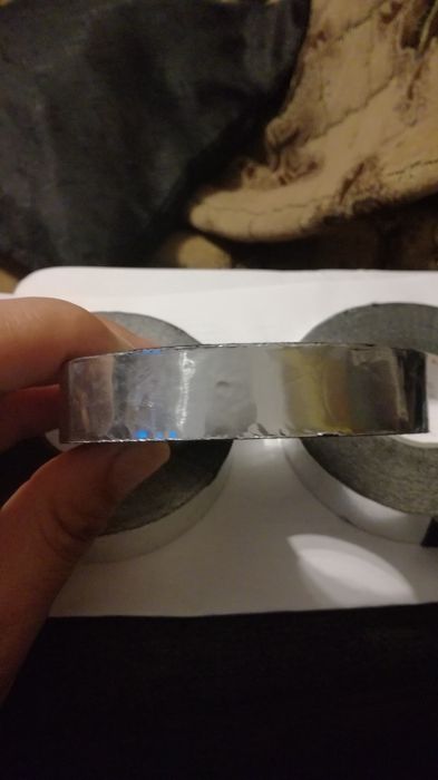 Bandă izolatore 30m cu protectie metalică argintie