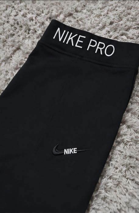 Colanți damă Nike negri--PREMIUM