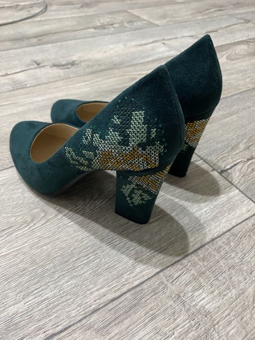 Туфли женские замша