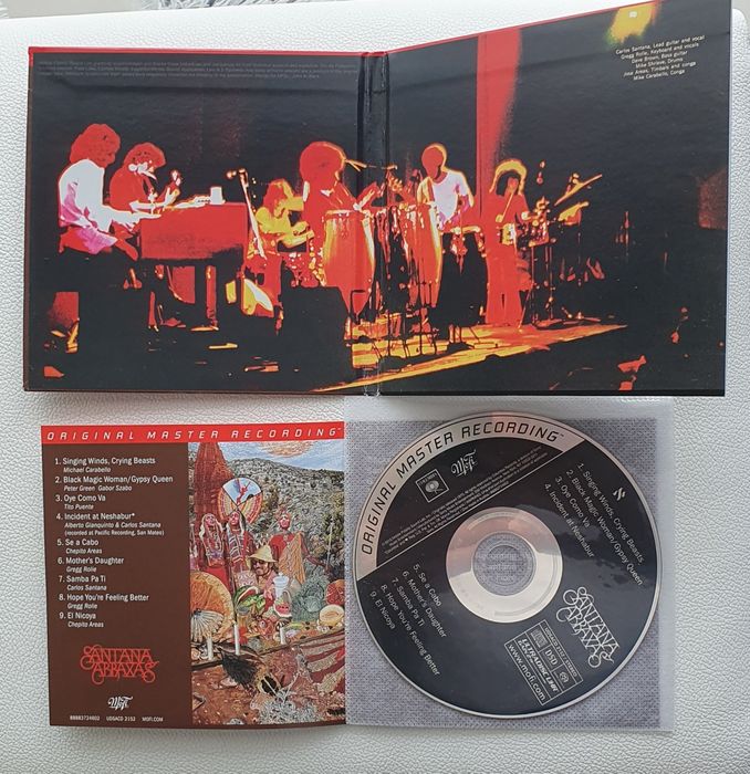 Vand SACD Santana Abraxas Mofi mastering