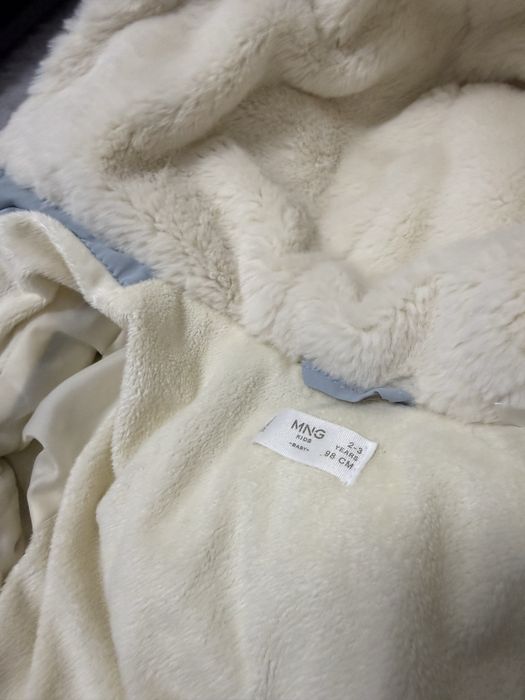 Geaca imblanita Mango + pantaloni imblaniti  98