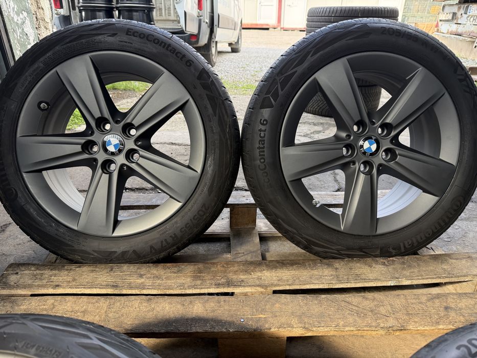 Jante originale BMW style 478 seria 1 F40/F52 seria 2 F44/F45/F46/U06 cu anvelope de vara 205/55 17