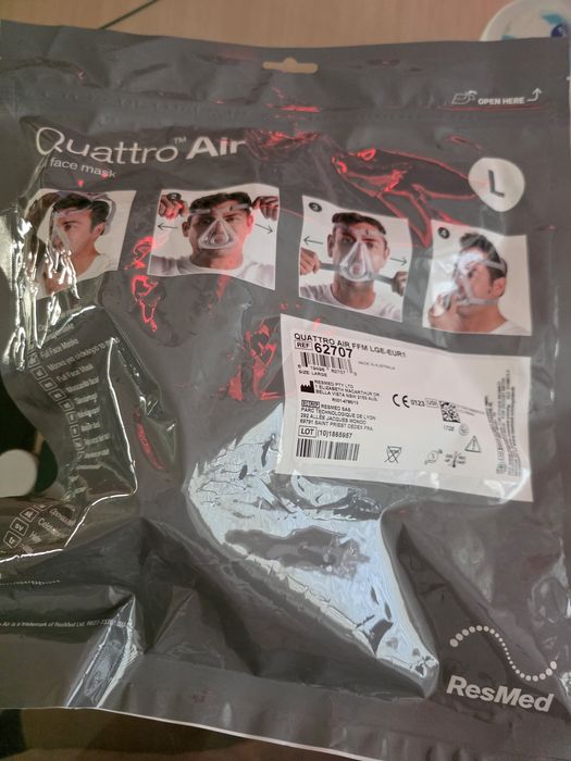 CPAP ResMed Quatro Air маска за цяло лице р-р L