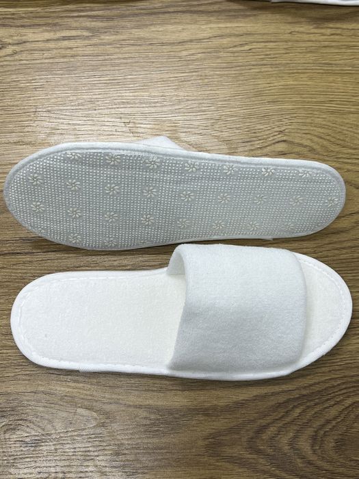 Одноразовые махровые тапочки