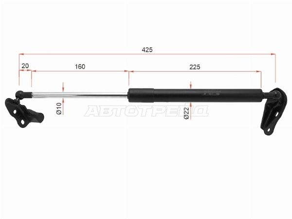 Амортизатор крышки багажника Toyota Ipsum