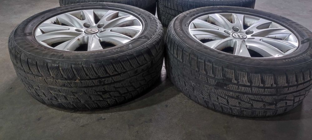 Set jante aliaj pe 17 volkswagen vw tiguan 2.0 an 2009