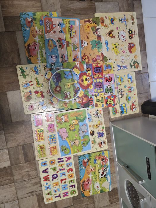 Puzzle lemn copii