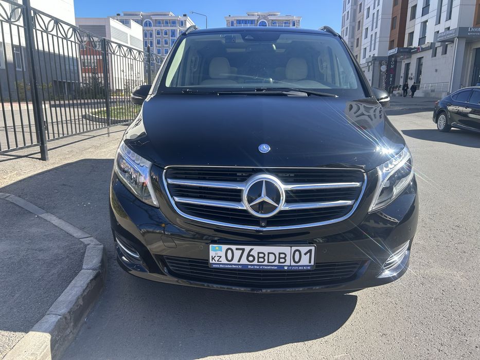 Прокат мерседес V класса с водителем