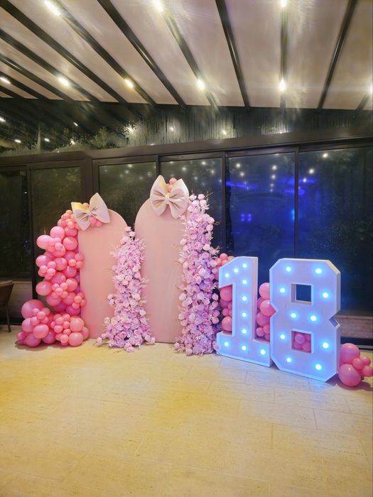 Decor baloane evenimente | Arcade & panouri personalizate