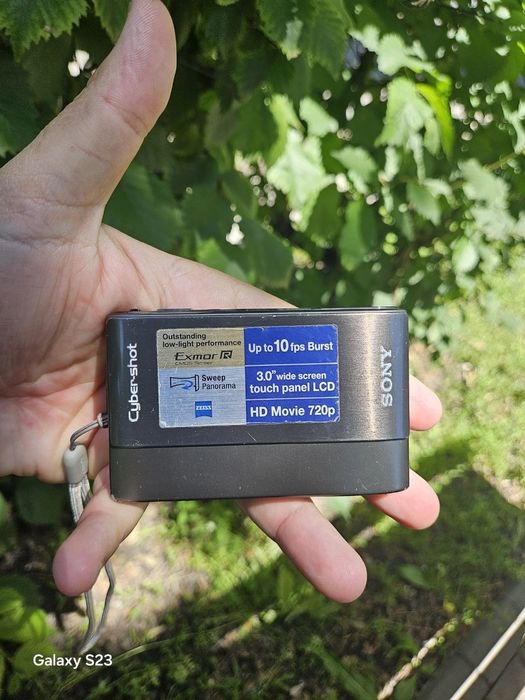 Sony Cyber-Shot цифровой фотоаппарат