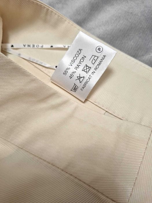 Pantaloni eleganti de vara POEMA marimea 38. NOI cu eticheta!!!