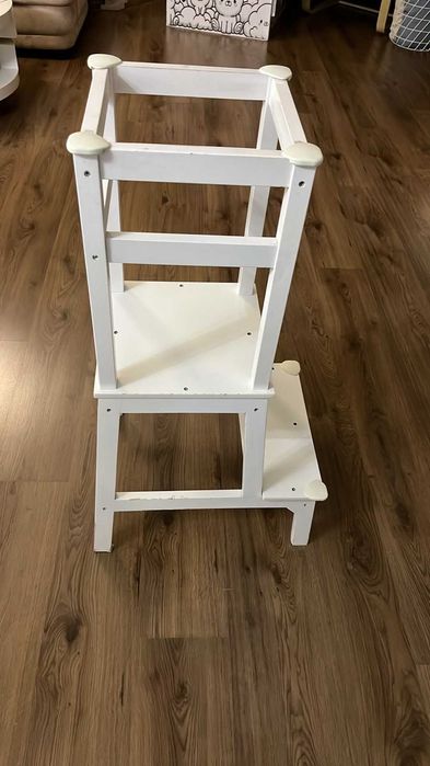 Монтесори кула бяла, дървена