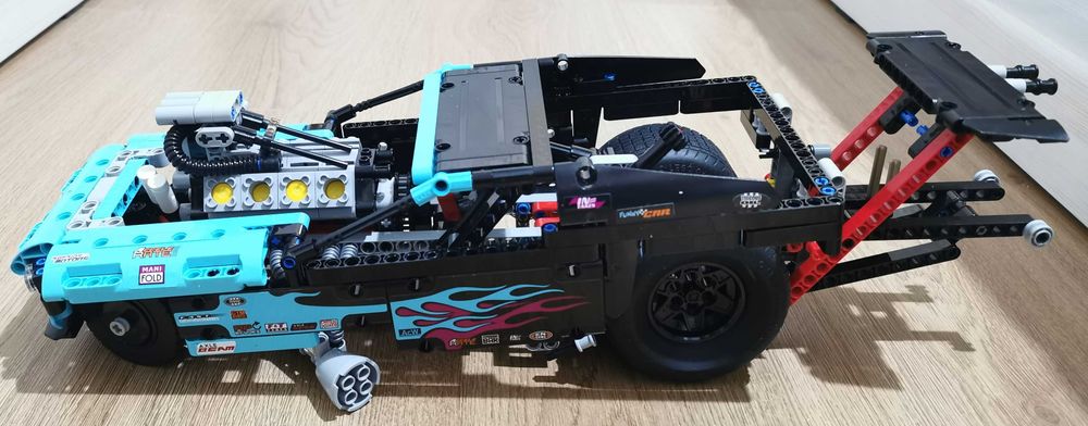 Lego Technic Dragster 42050 Drag Racer