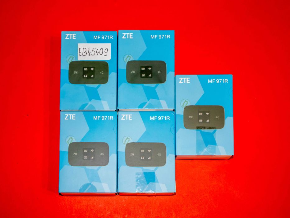 Преносим рутер ZTE, MF971R HotSpot, LTE, 4G, USB, Wi-Fi - Бисквитка