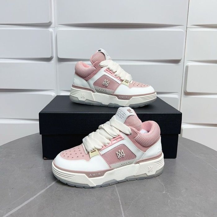 AMIRI MA-1 Rose Pink White