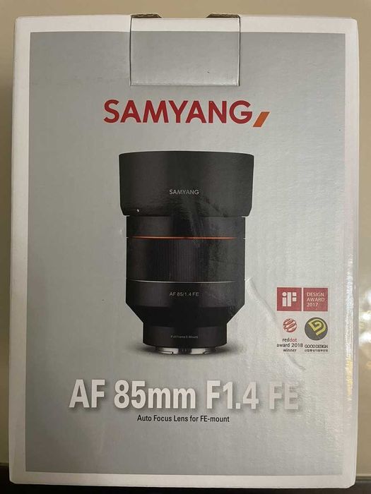 Обектив Samyang FE 85mm F1.4 за SONY