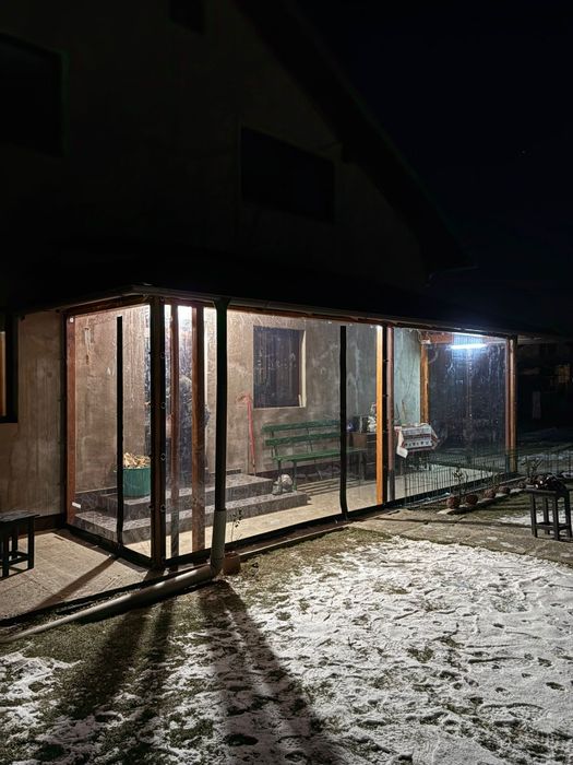 Folie terasa transparenta Cristal premium terase si foisoare