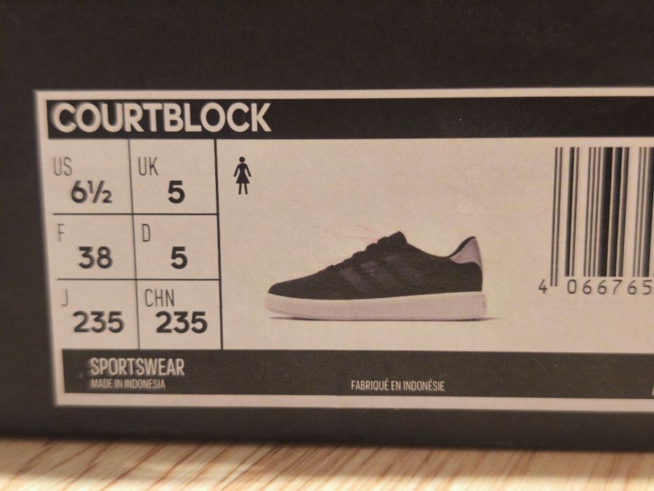 Adidas Courtblock 38 și 39